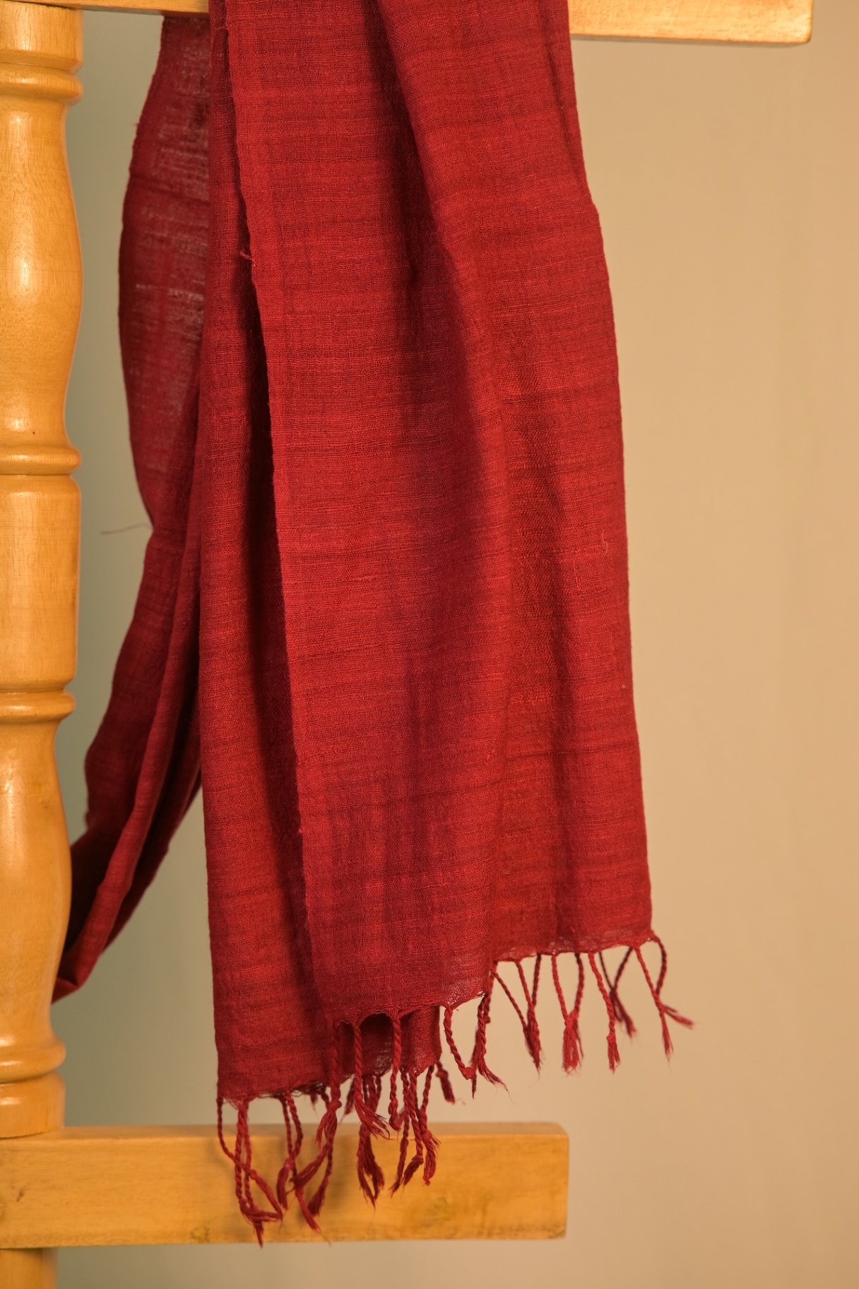 Joba (Red Eri Silk Stole)