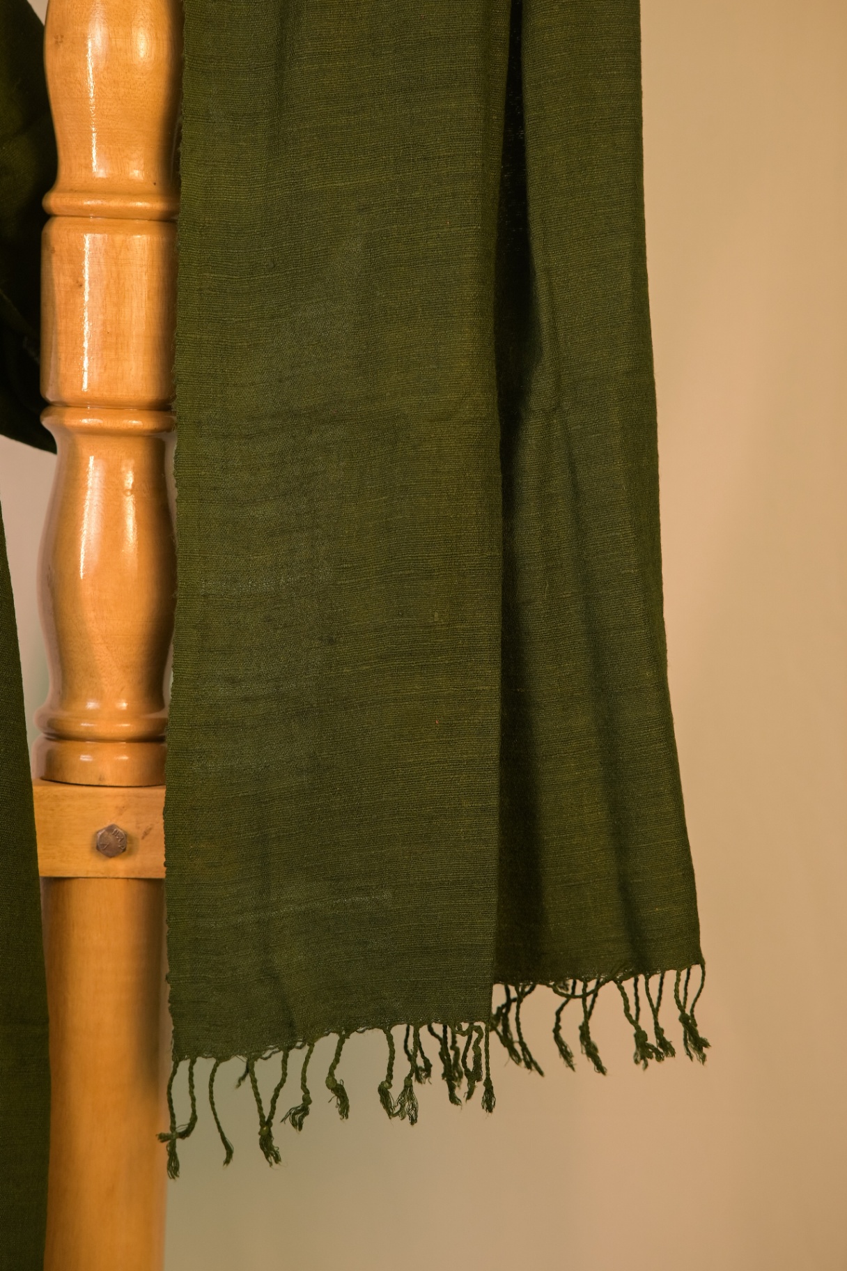 Aranya (Emerald Green Eri Silk Stole)