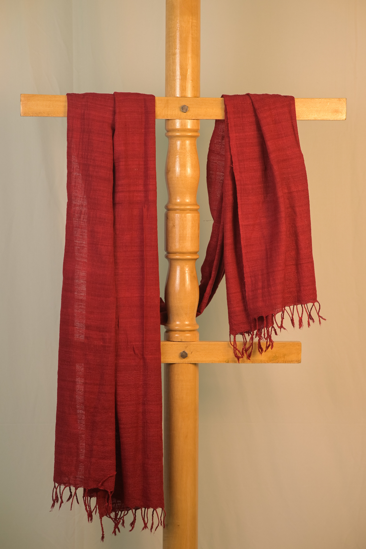 Joba (Red Eri Silk Stole)