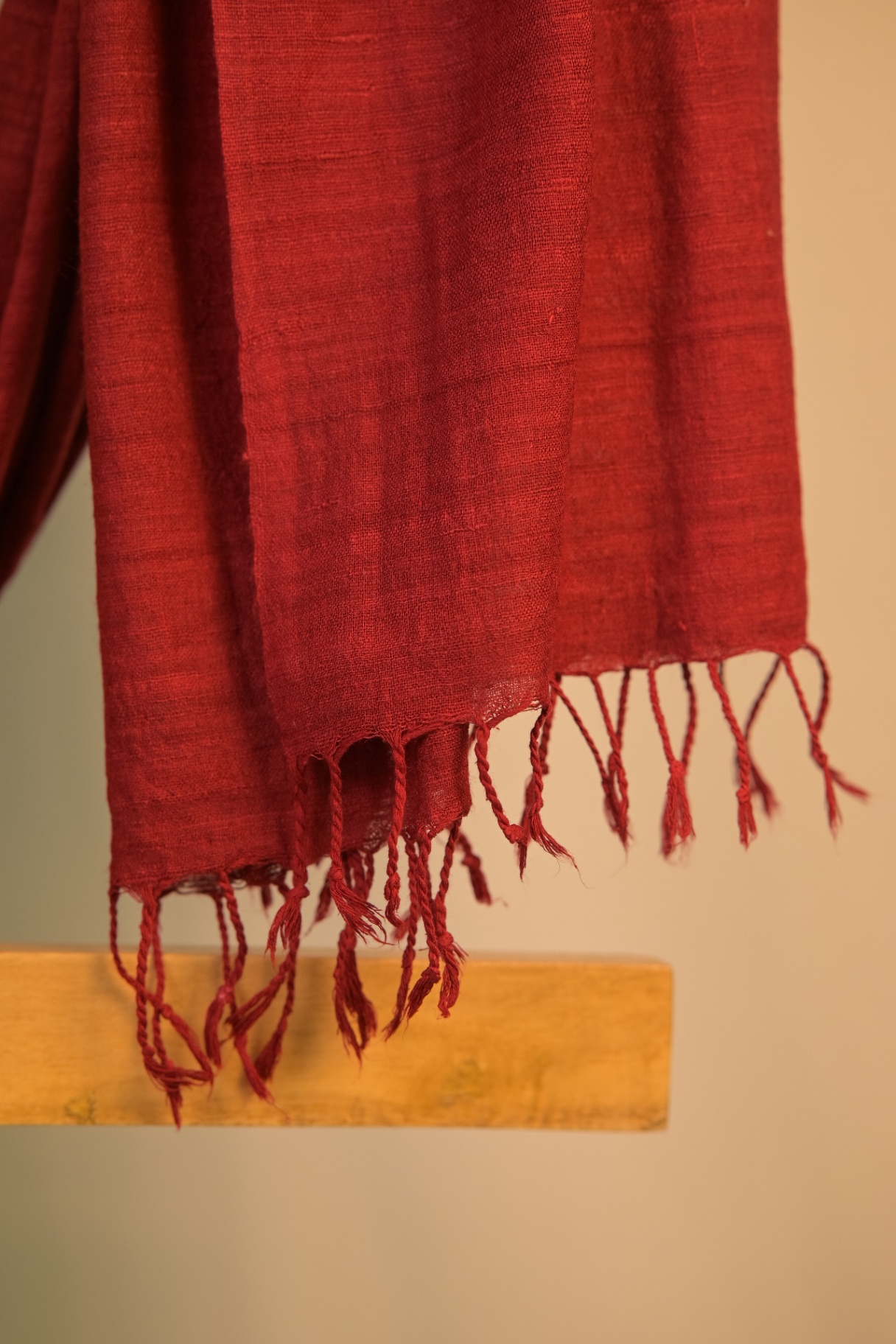 Joba (Red Eri Silk Stole)